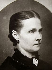 Jeho manželka Johanna, roz. Kreussová (1842-1902)