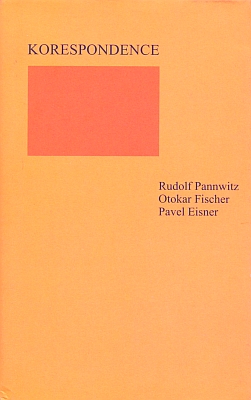Obálka vydání (2002, Památník národního písemnictví v Praze) jeho korespondence
s Otokarem Březinou a Pavlem Eisnerem