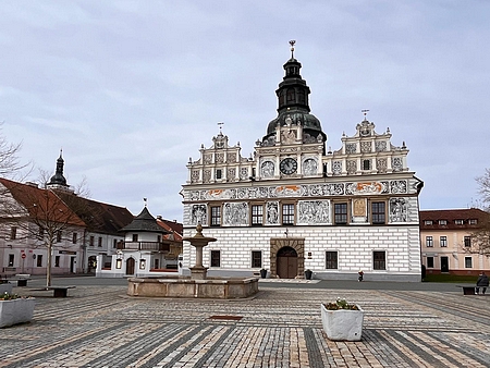 Radnice v rodném Stříbře