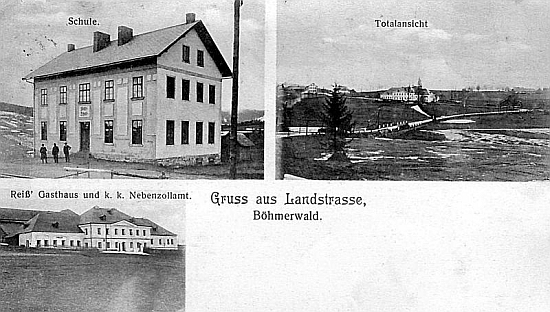 Složená pohlednice obce Silnice