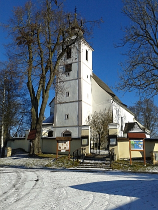 Kostel sv. Víta a fara ve Zbytinách (viz i Josef Luksch)