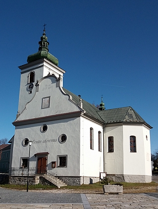 Fara a kostel sv. Kateřiny ve Volarech