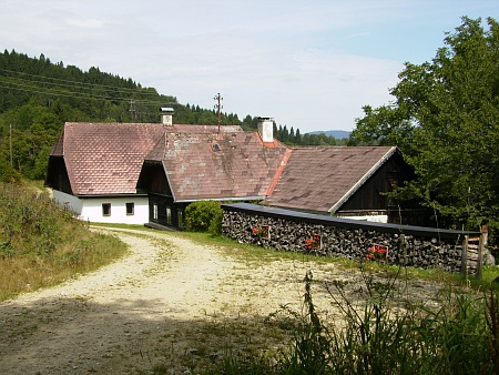 Dnešní (2012) snímky kdysi sklářské osady Sonnenwald