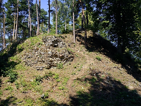 Trosky hradu Velešín (viz i František Dobromil Kamarýt a Wenzel Nejedly)