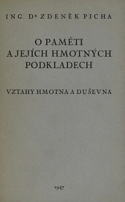 Obálka a anonce jeho knihy, která vyšla v Českých Budějovicích ještě před emigrací (1947, nakl. Josef Novák)