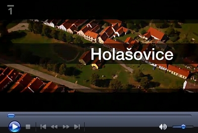 Holašovice v televizním cyklu České televize Národní klenoty (2012)