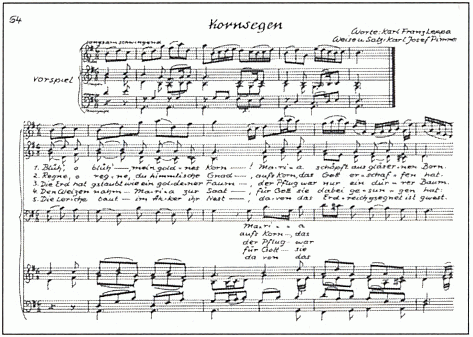 Obálka (1989) a ukázka z Pimmerova zpěvníku s písní na text Karla Franze Leppy