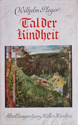 Obálka a věnování jeho další knihy (Langen-Müller, Mnichov, 1940)