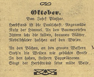 Originál básně v Budweiser Zeitung