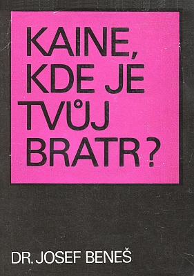 Obálka knihy i s jeho medailonem (Česká katolická charita, 1971)