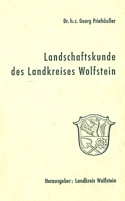 Obálka (1963) jeho vlastivědy bavorského okresu Wolfstein, který vydalo nakladatelství Morsak v Grafenau