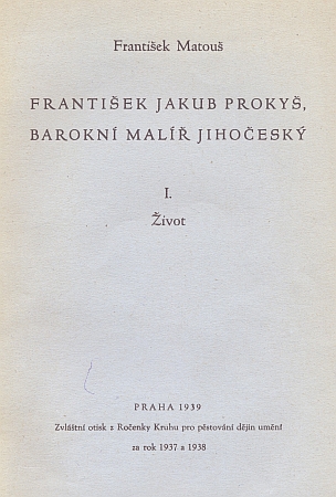 Obálka (1939) jeho životopisu