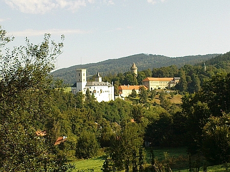 Hrad v Rožmberku nad Vltavou