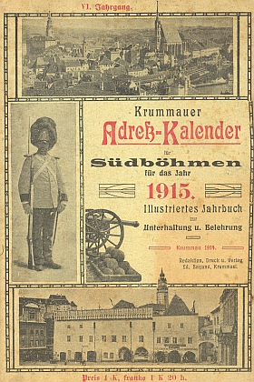 Jeho báseň "K Novému roku" vyšla na stránkách "Krumlovského kalendáře a adresáře pro jižní Čechy na rok 1915"