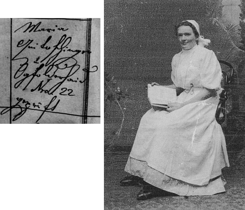 Z jablonecké křestní matriky víme i to, že v roce 1908 fungovala tu jako "zkoušená porodní bába" paní Maria Quitoschingerová, ve vší důstojnosti svého úřadu zachycená v rodácké pamětní knize na dobovém snímku
