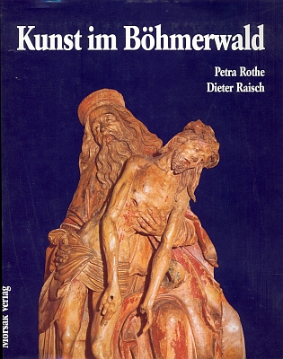 Obálka (1993, Morsak Verlag) knihy s jeho fotografiemi, z nichž tato zachycuje dřevořezbu
Nejsvětější Trojice z Českých Budějovic ze 16. století