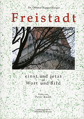 Obálka jeho knihy o rodném městě (1993, Verlag Bibliothek der Provinz)