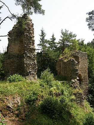 Zřícenina hradu Louzek