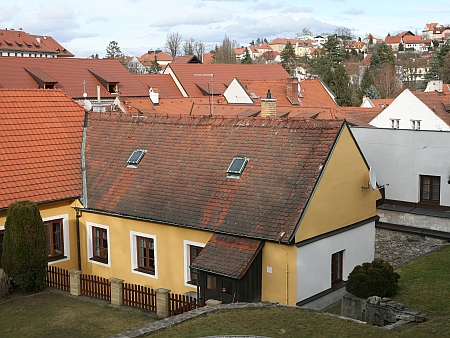 Rodný dům Barbary Klufové v českokrumlovské Linecké ulici čp. 45