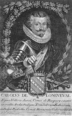 Hrabě Karel Bonaventura Buquoy (1571-1621), jeden z aktérů událostí, popisovaných v Richterově textu