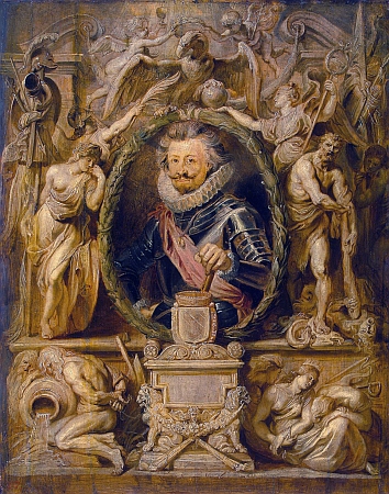 Takto zpodobil Karla Bonaventuru Buquoye slavný vlámský malíř Peter Paul Rubens (1577-1640)