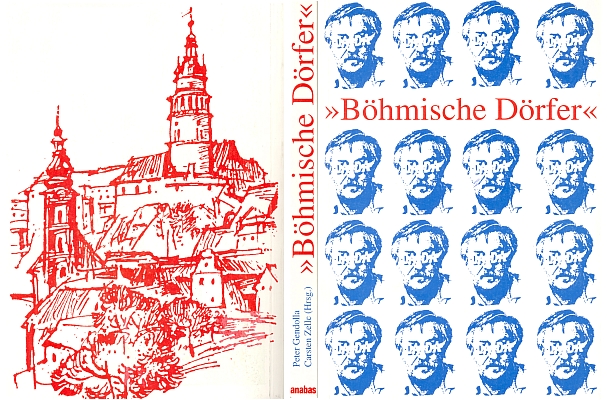 Obálka (1995) knihy v Anabas-Verlag, Giessen s jeho "dadaistickým" portrétem
a použitím kresby Václava Boukala