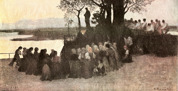 Jeho obraz "Svatojánská noc" (1872)