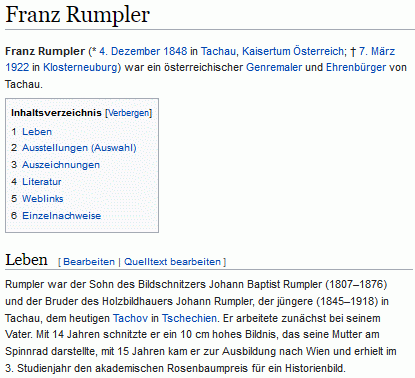 Heslo v německé Wikipedii (klikněte na náhled)