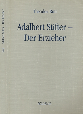 Obálka (1989) třetího vydání jeho knihy o Stifterovi, vydané Academia Verlag Richarz v Sankt Augustin