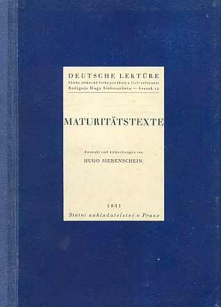 Německé Maturitní texty (1931) ve výběru a s poznámkami Hugo Siebenscheina zahrnují i Salusovu báseň pod názvem Antonín Dvořák, vedle mnoha jiných pak i texty Rilkeovy, Hofmannsthalovy, Leppinovy atd. - to vše v edici "německé četby pro školy a širší veřejnost", vydávané Státním nakladatelstvím v Praze