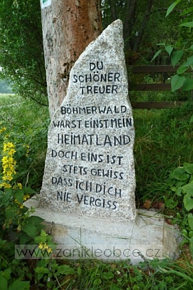Pamětní kámen ve Stoupě (Alt Pocher)