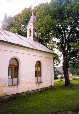 Kaple v rodném Křesanově