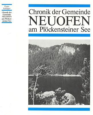 Obálka jeho knihy (1986) vydané Heimatgemeinde Neuofen