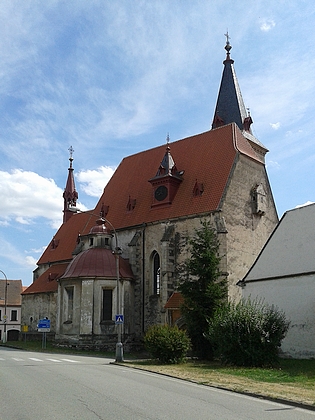 Kostel sv. Maří Magdaleny ve Chvalšinách