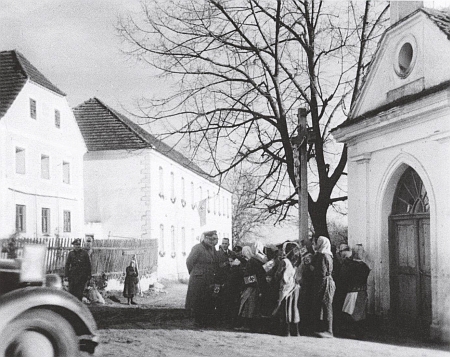 Horní Chrášťany připadly roku 1938 k nacistické "říši"