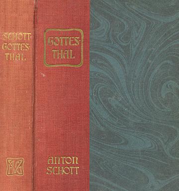 Vazba a hřbet jednoho z vydání jeho knih (1903)