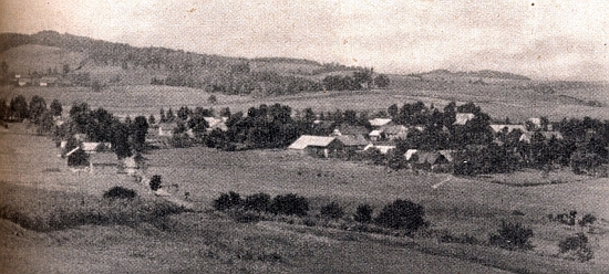 Rodné Uhliště na staré pohlednici