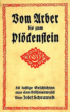 Obálka knihy (1928) vydané v Mnichově
(nakladatelství G.J. Manz)