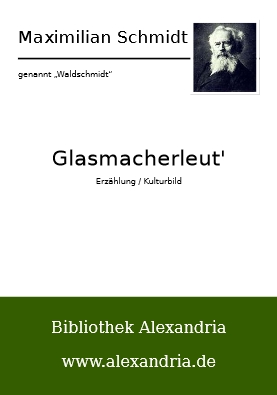 Obálka digitálního vydání Waldschmidtova románu Glasmacherleut