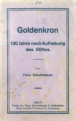 Obálky německého a českého vydání jeho knihy (1917)