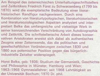 Obálka (1971) monografie o něm a jeho literárním díle z nakladatelství Bertelsmann Universitätverlag