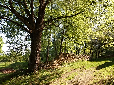 Tady stávala fara