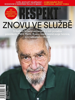Na obálce 22. čísla ročníku 2023 časopisu Respekt, s nímž měl mnoho společného