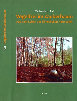 Obálka (2013) knihy o něm, vydané v pasovském nakladatelství Karl Stutz, kterou mi přivezl Peter Becher v květnu 2014 do Českých Budějovic, kde na Senftův popud sbíral materiály o přítelově rodném městě v půli třicátých let