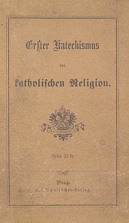 Obálky německých vydání jeho "prvního a druhého" katechismu