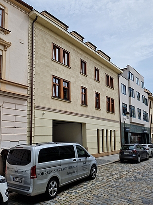 Tady stával dům č. 20 v českobudějovické Široké ulici, kde zemřela