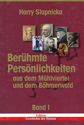 Obálky (2001 a 2004) dvou jeho knih věnovaných význačným osobnostem Mühlviertelu a Šumavy a vydaných rovněž nakldatelstvím Franze Steinmaßla v Grünbachu
