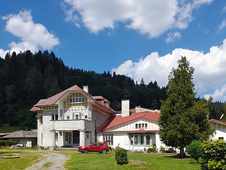 Spaunova vila v Rejštejně, postavená v letech 1903-1904