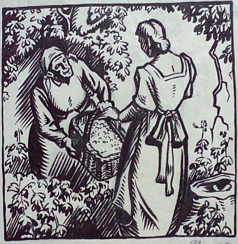 ... a k povídce "Das Koppstoanweibele", jejíž autorkou je rakouská spisovatelka Hilda Povinelli, vyšlo v kalendáři Feuerwehr-Kamerad rovněž na rok 1940