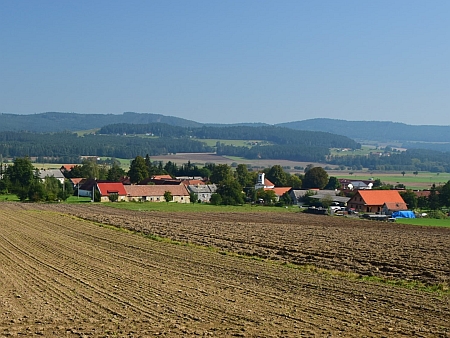 Pohled na Rojšín